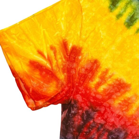 Loser Machine Tie Dye Woodstock Short Sleeve Graphic Tee Shirt - Picture 7 of 11